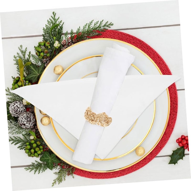 مناديل عشاء الفالنتاين 10 أوراق - مناديل ناعمة وماصة للمطعم والمطبخ وحفلات الزفاف - Image 4